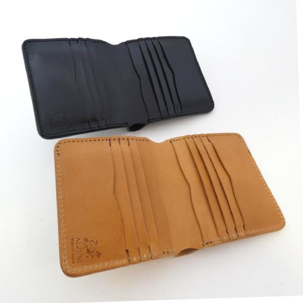 ミニマム 札入れ サドルレザー 本革財布 メンズ レディース ミニ