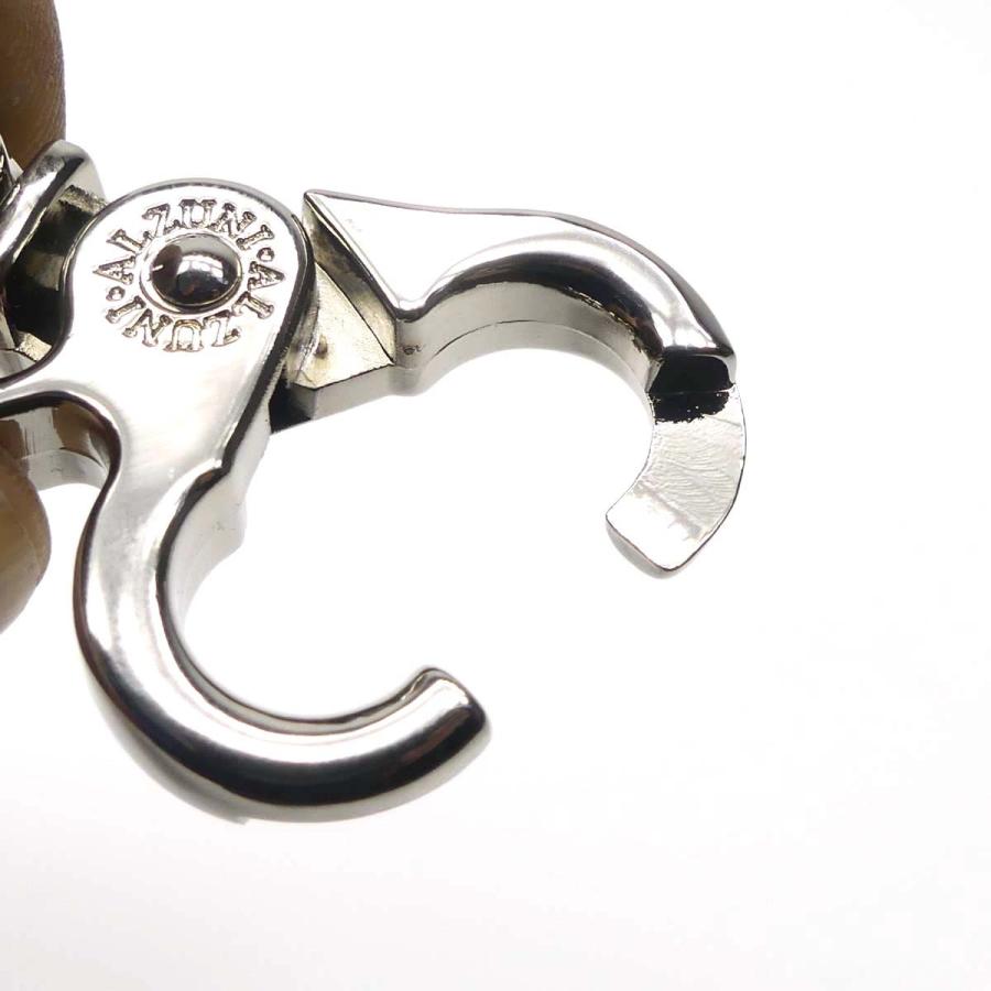 ALZUNI 925 オーダーメイド キーリング アルズニ カラビナ フック ALZUNI オリジナル 刻印 大 ナスカン カラビナ フック リング