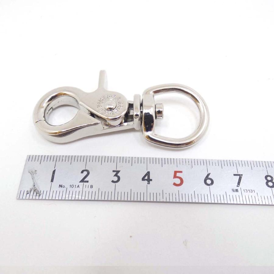 ALZUNI オリジナル 刻印 大 ナスカン カラビナ フック リング