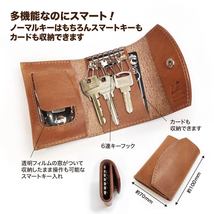 キーケース 本革 革 レザー キー カギ キーリング 三つ折り キーケース 本革 革 レザー キー カギ キーリング 三つ折り