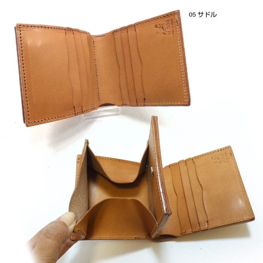 BOXコインケース 二つ折り財布 サドルレザー メンズ レディース BOXコインケース 二つ折り財布 サドルレザー メンズ レディース