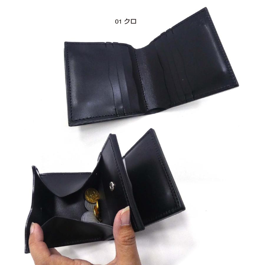BOXコインケース 二つ折り財布 サドルレザー メンズ レディース BOXコインケース 二つ折り財布 サドルレザー メンズ レディース