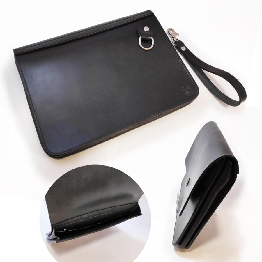 クラッチバッグ サドルレザー クロ メンズ バッグ BAG セカンド クラッチバッグ サドルレザー クロ メンズ バッグ BAG セカンド