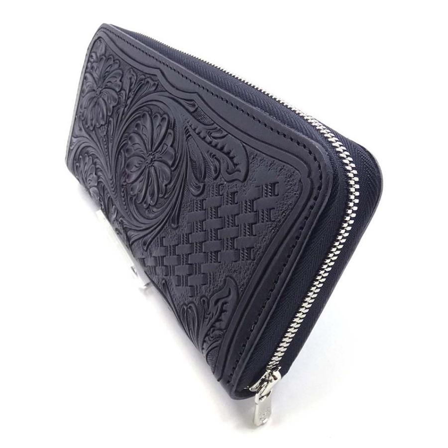 カービング財布　本革　牛革　ブラック　CA014 5129 楽天市場】カービング財布 本革 牛革 ブラック CA014 : GIGAショップ