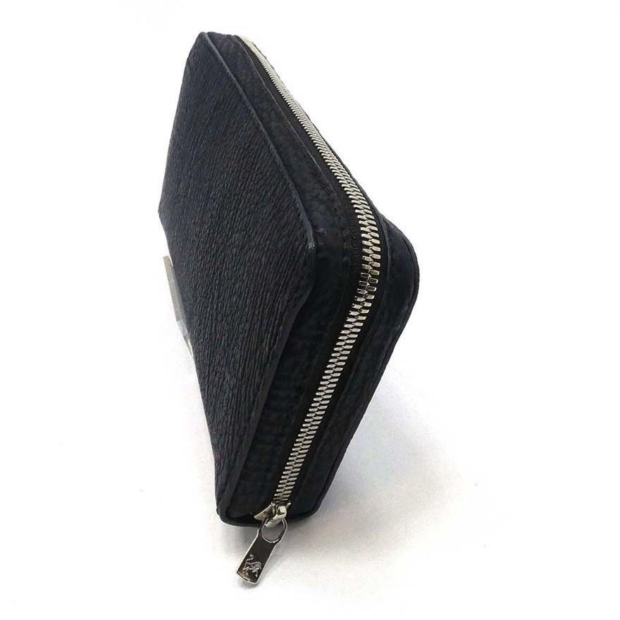 ALZUNI アルズニ ファスナーカスタム レザー長財布 ラウンドファスナー 長財布 大 BIG シャークスキン ロング