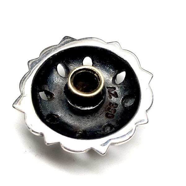 シルバー コンチョ ジルコニア 950 メンズ レディース 飾りボタン