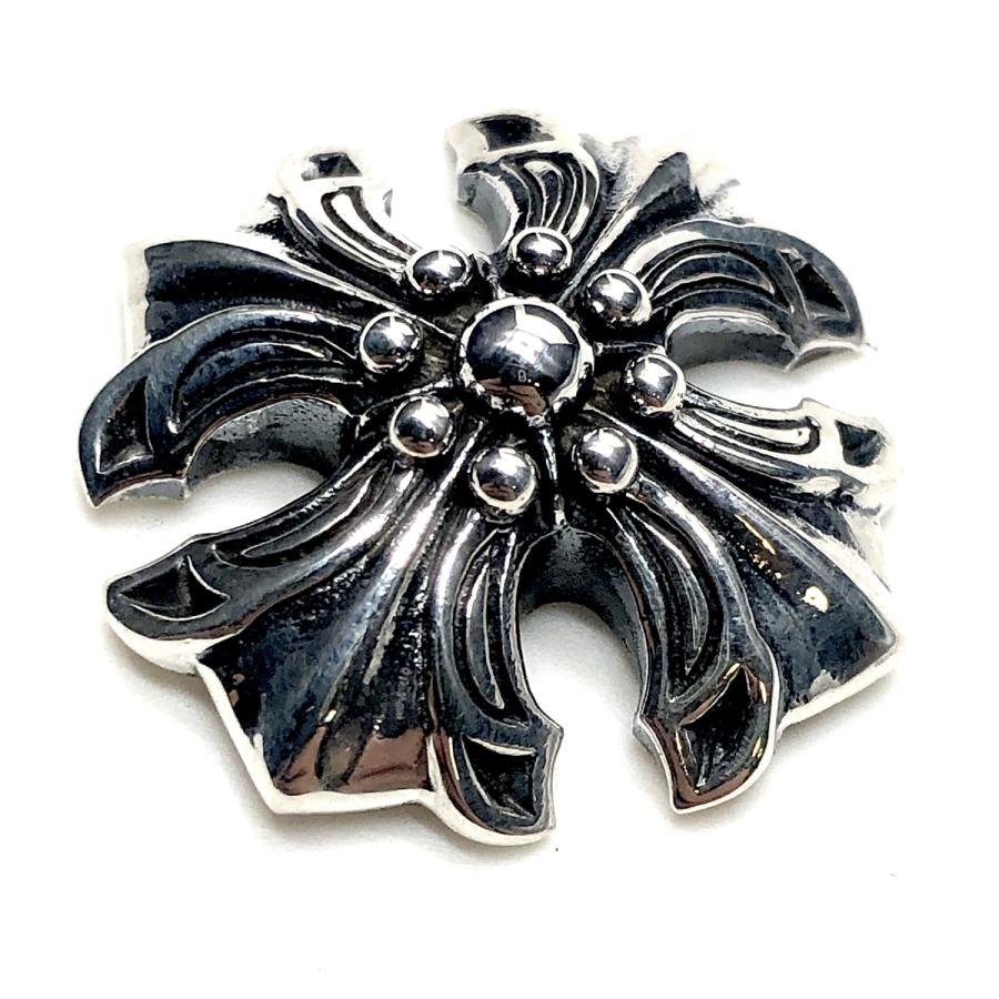 シルバー コンチョ クロス 十字架 メンズ レディース 飾りボタン