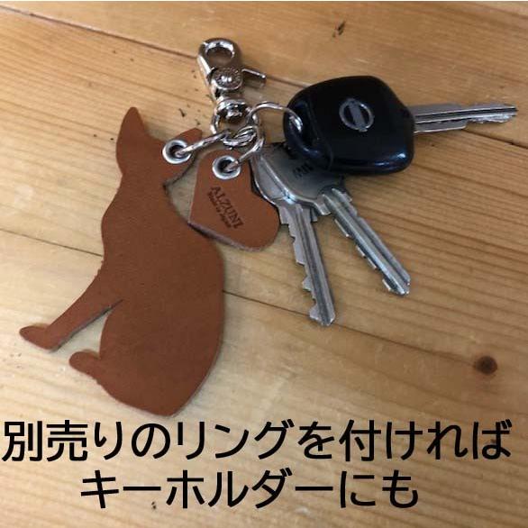 動物顔デザイン レザー チャーム アニマル チャーム ウサギ うさぎ 革 レザー メンズ レディース