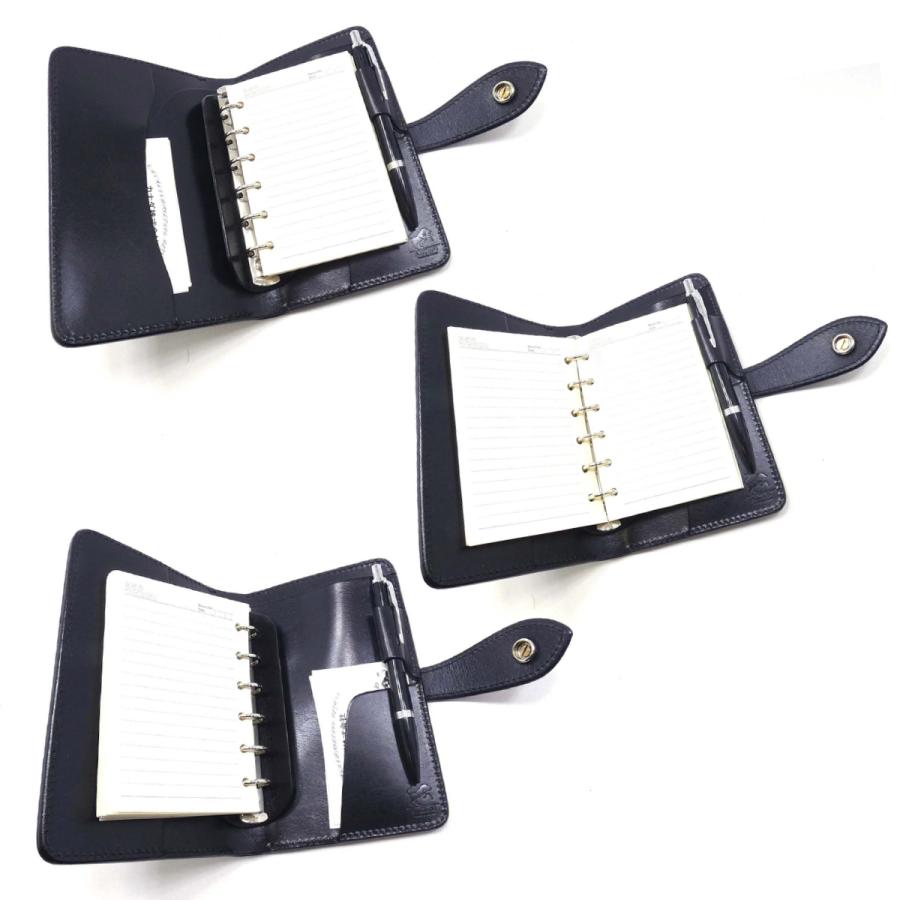 システム手帳 カバー ミニ6 サドルレザー メンズ レディース