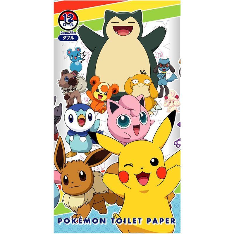 大分製紙 ポケットモンスター トイレットペーパー12ロール ダブル 25m まとめ買い8パック 007 Amショップ 通販 Yahoo ショッピング