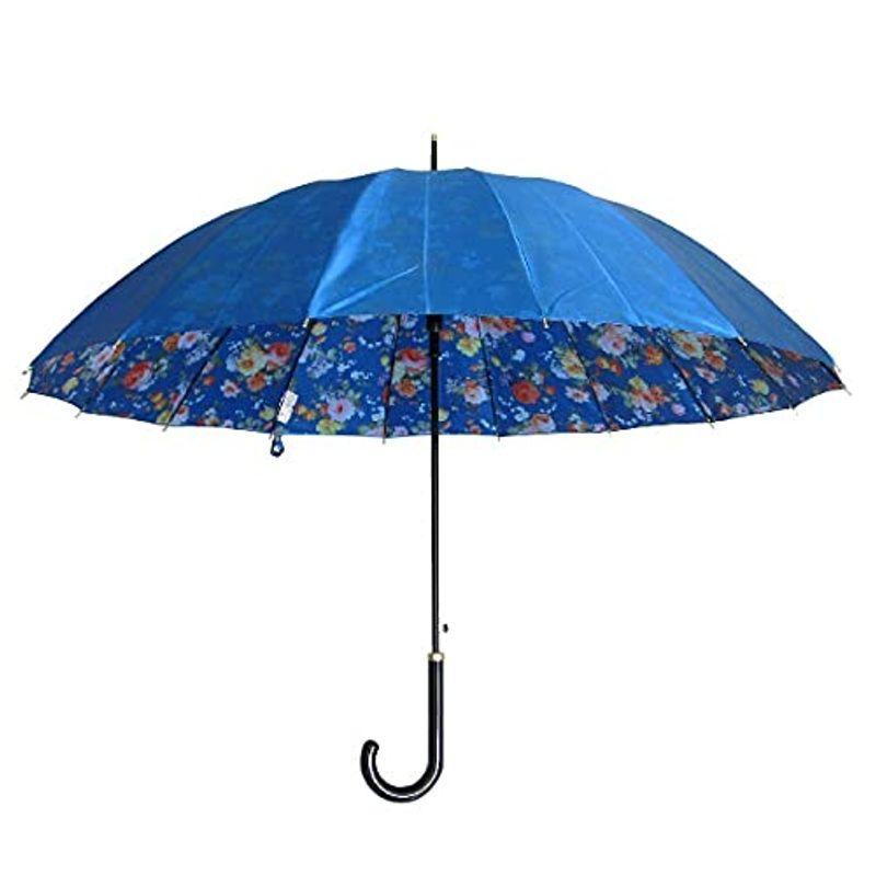 傘 レディース サテン地に華やかな花柄 憂鬱な雨の日も気分爽快 16本骨 60cm ジャンプ グラスファイバー骨で強くて丈夫 Amショップ 通販 Yahoo ショッピング