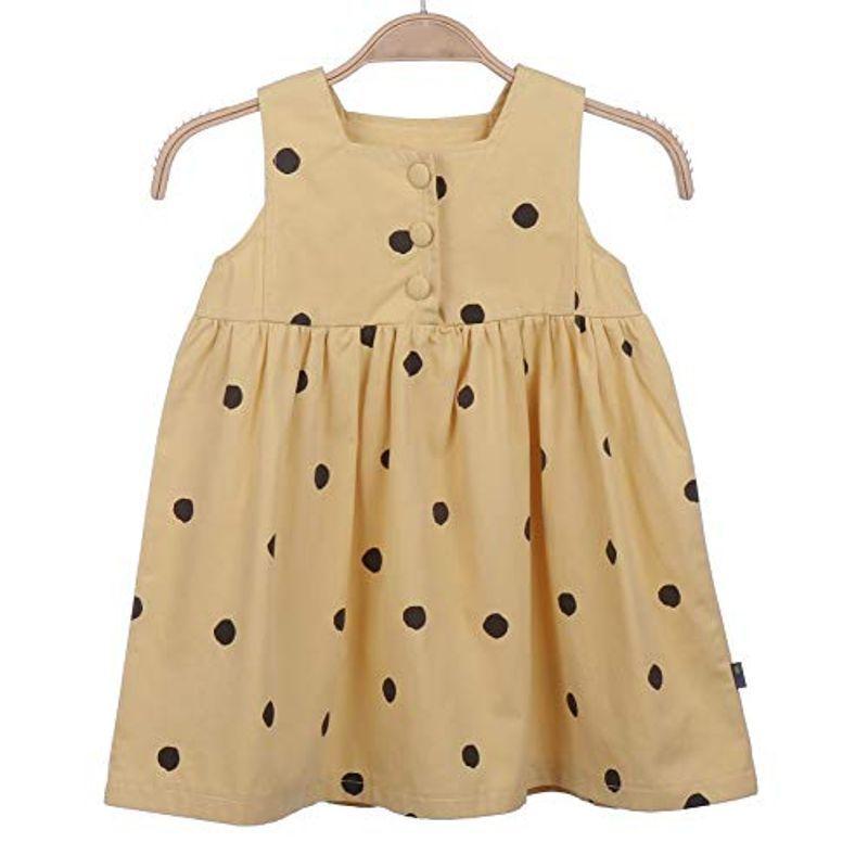 新発売の F 039 S Maumu ベビー ドット ノースリーブ Aライン スカート ワンピース 女の子 夏服 ベビー服 おしゃれ 韓国風 かわいい お出か Cisama Sc Gov Br
