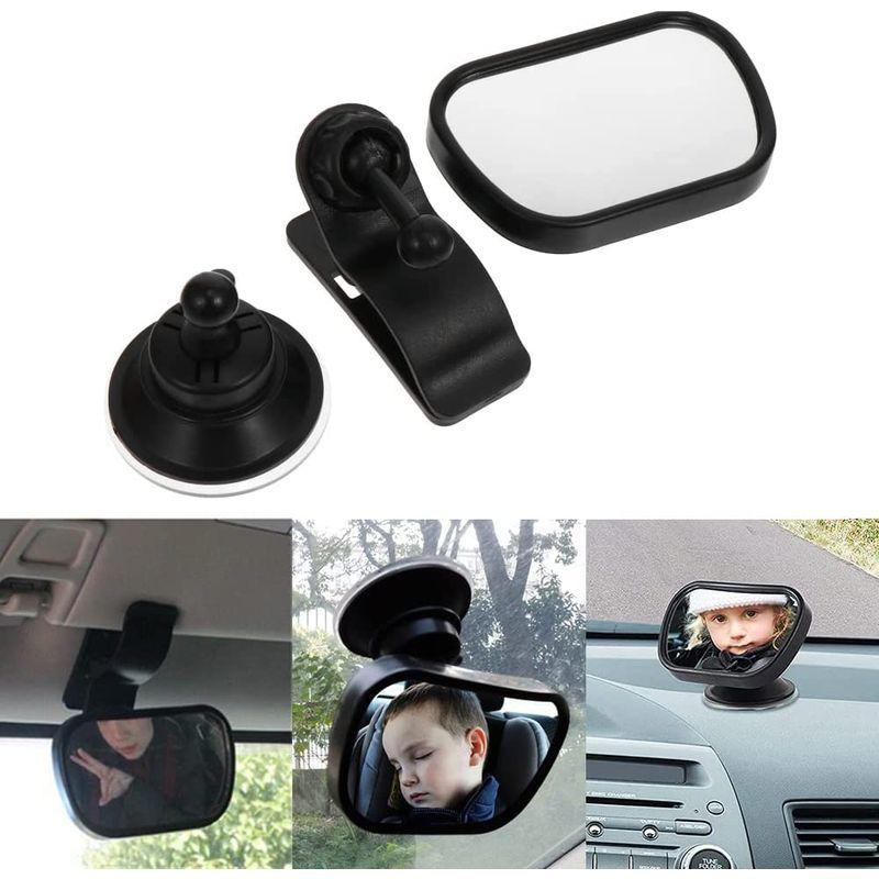 5 大好評 車用 ベビーミラー 補助ミラーベビーミラー インサイトミラー ベビーモニター 大視野 曲面鏡 監視 子供の様子 後ろに向かず子供の様子を確認 Cisama Sc Gov Br