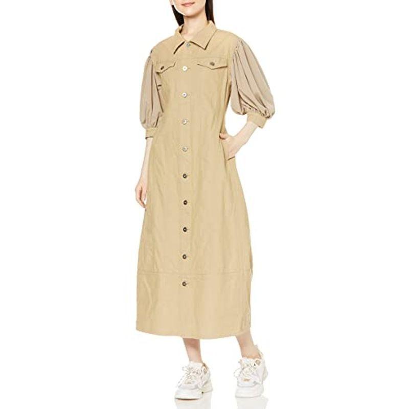 ファーファー Amショップのファーファー コクーンデニムワンピース Beg Rwfo レディース F Amショップ