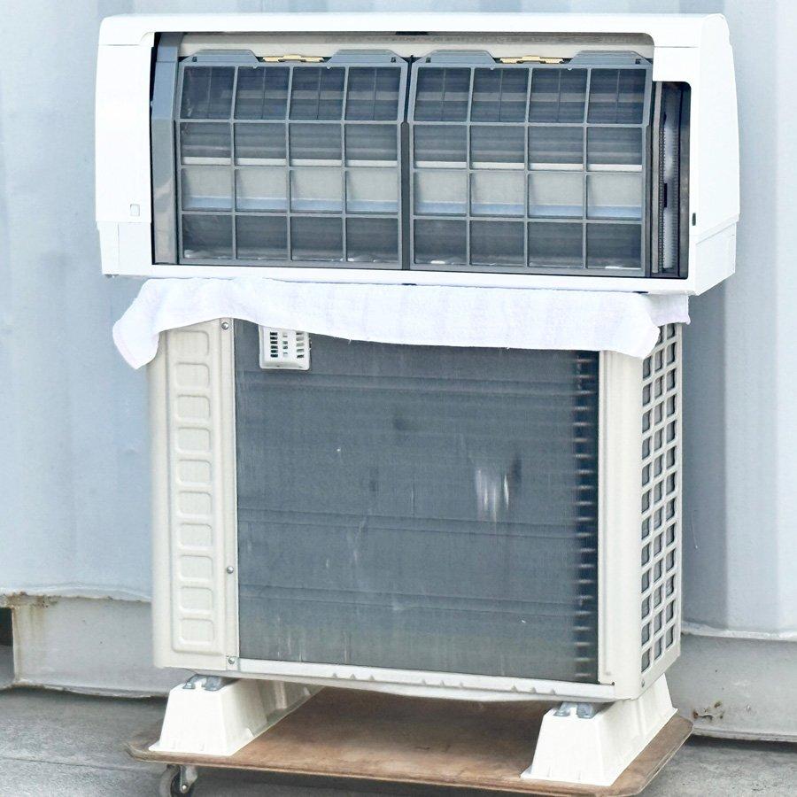 日立 エアコン 主に6畳 自動お掃除機能 2021年製 白くまくん RAS-