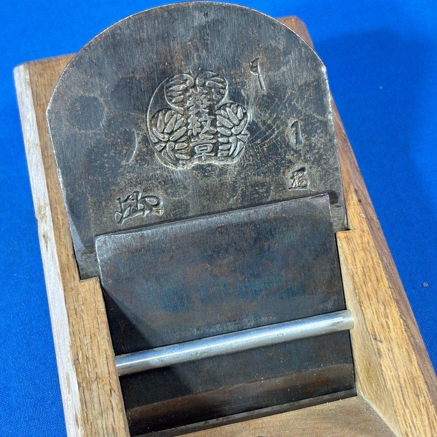 葵紋章 鉋 寸八 播州三木 金物 蒼龍刃物製作所 大工道具 職人 DIY 建築 