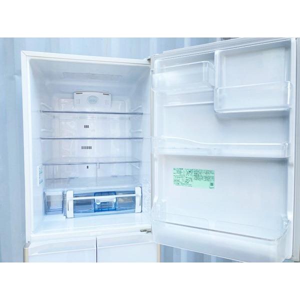 日立 真空チルド 冷蔵庫 401L 5ドア 横幅60cm 右開き 2019年製  