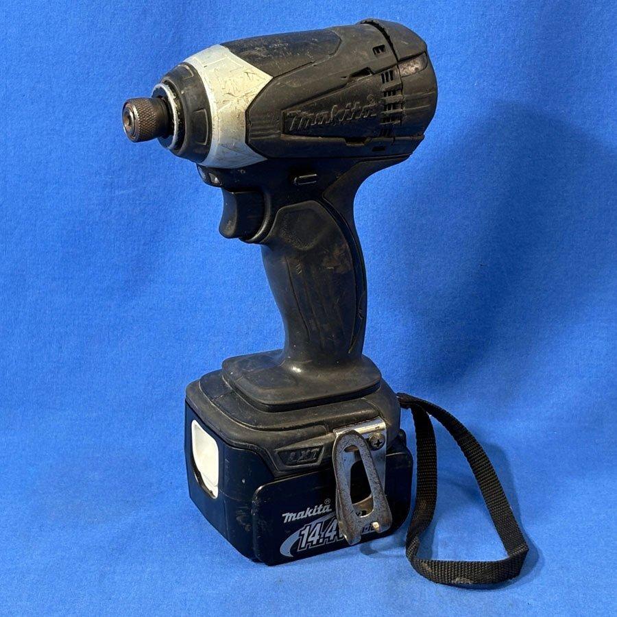 マキタ（makita） 充電式 インパクトドライバ 14.4V バッテリー2