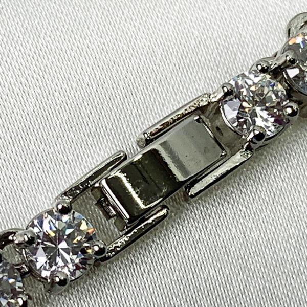 エレガント✨テニスネックレス（カラーストーン） 送料無料! 大粒 CZダイヤ 5mm テニスネックレス カラー エレガント