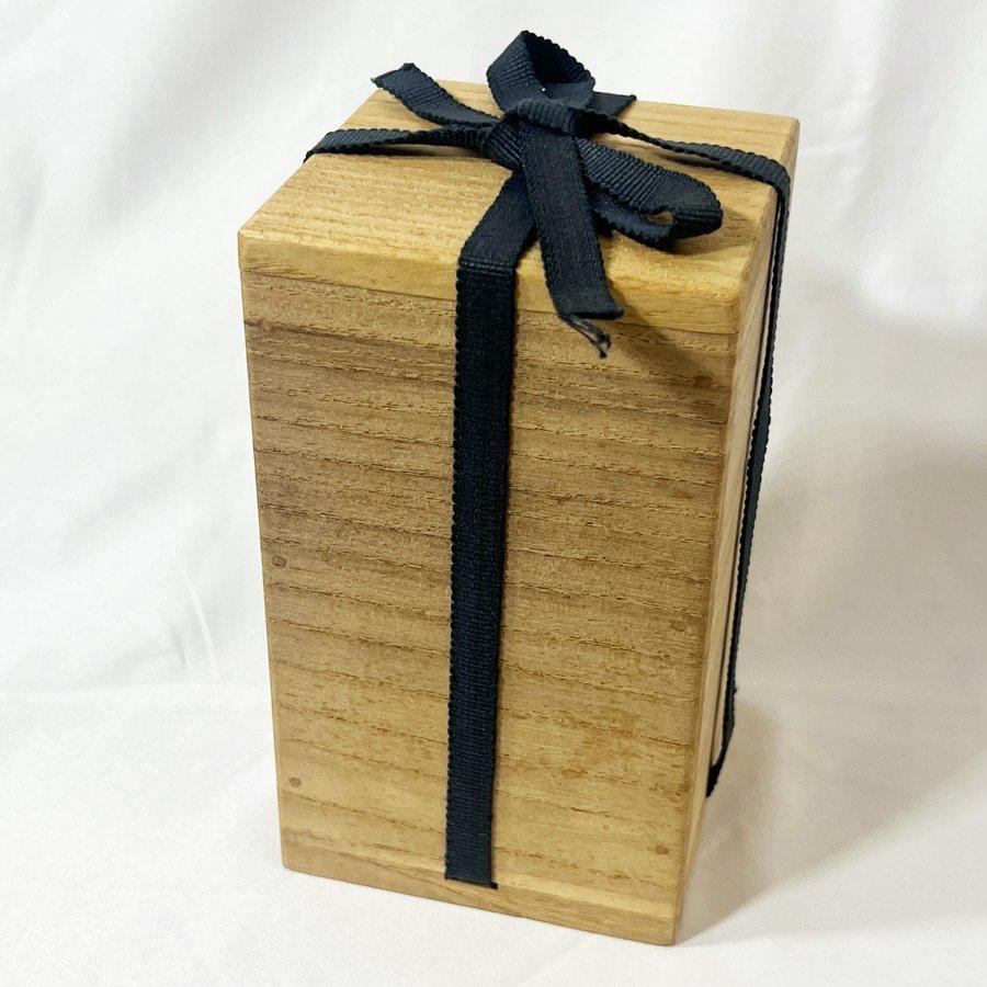 萩焼 人間国宝 十代 三輪休雪(休和) 茶入れ 仕覆 茶道具 竹くぎ 壺