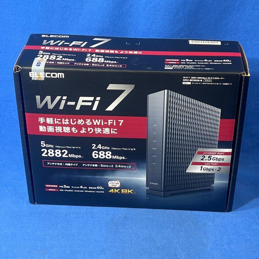 セール ELECOM Wi-Fi 7対応ルーター 2882Mbps Wi-Fi 7 2882+688Mbps Wi