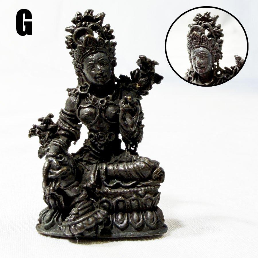 年代物 タイ お守り 仏像 プラクルアン 7体 銅製 小仏像 ブッダ 僧