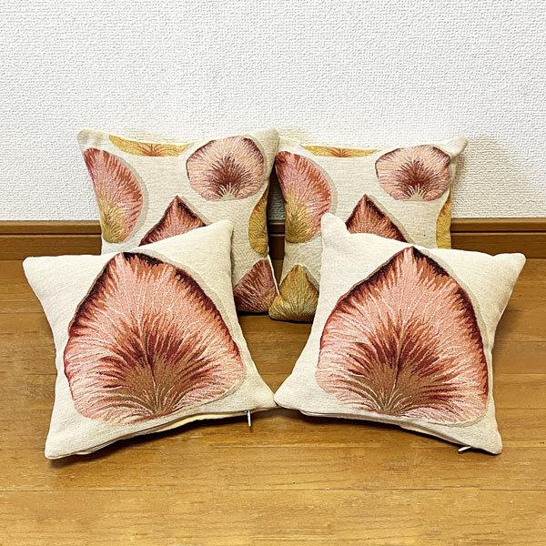 美品! 高級! 大・小 6個まとめて Gobelins Art ゴブラン織 クッション