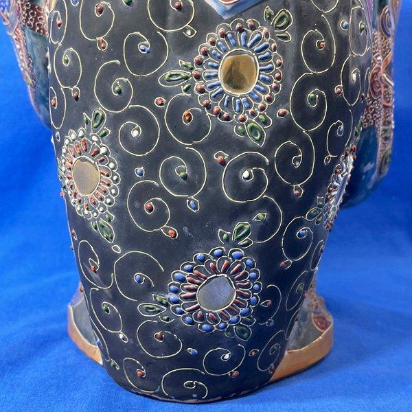 九谷焼 置物 高さ33cm 布袋様 縁起物 骨董 七福神 布袋尊 縁起 開運