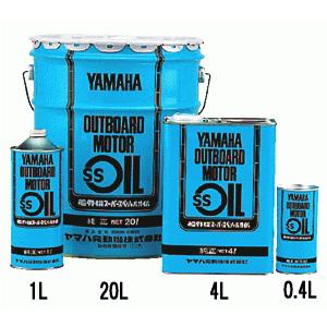 YAMAHA（ヤマハ） 船外機 SS オイル 1L 20缶セット 青缶 ノズル