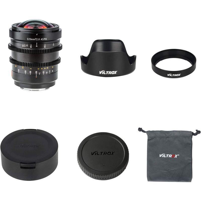 【限定品】 VILTROX S20mm T2.0シネマレンズ 映画撮影用単焦点レンズ フルサイズ 広角 プライムレンズ ソニー Eマウント用 マニュアル 【OCQ9324702088】(32538円)