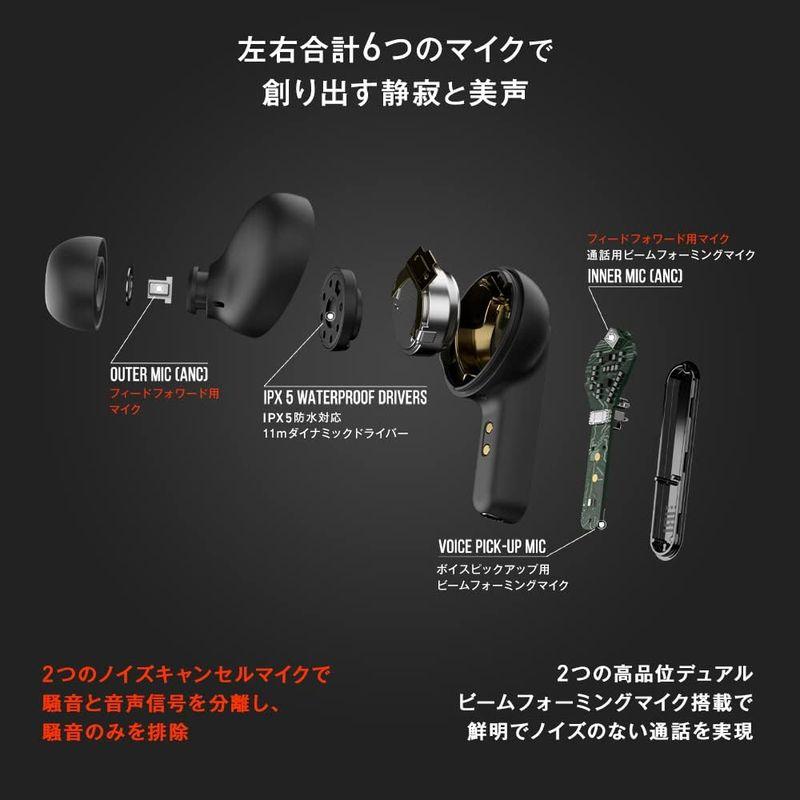 JBL LIVE PRO 2 完全ワイヤレスイヤホン マルチポイント/ハイブリッド ノイズキャンセリング/フィット感/IPX5/Blueto LIVE PRO 完全ワイヤレスイヤホン マルチポイント/ハイブリッド ノイズキャンセリング/フィット感/IPX5/Blueto