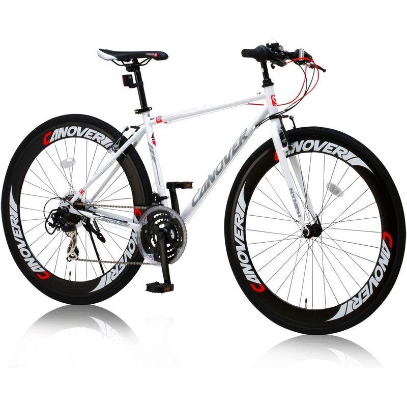 自転車 CANOVER(カノーバー) クロスバイク 700C シマノ21段変速 CAC 