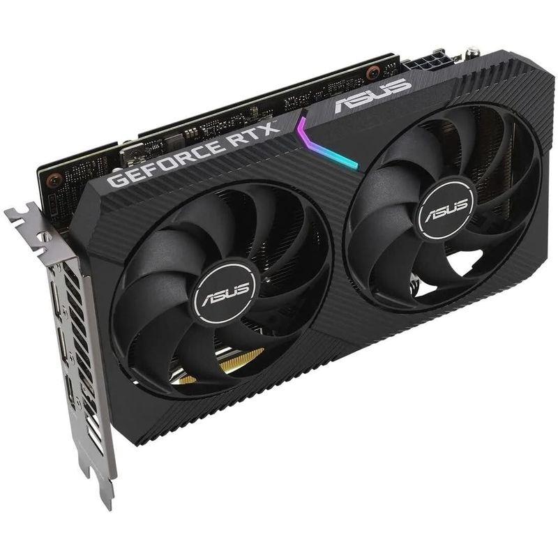 最新 ASUS デュアル RTX3060 OC 12GB GDDR6 PCIE 4.0 HDMI 2.1 3XDP 1.4A V2 【7352640032】(25657円)