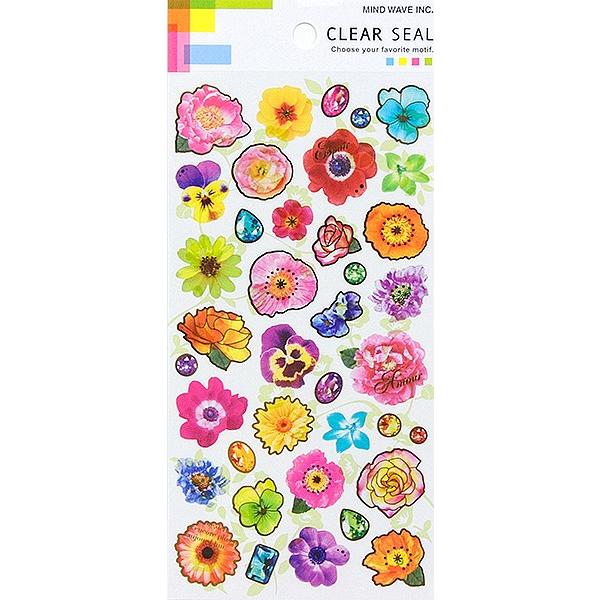 からふるフラワー（パンジー・バラ・ガーベラ）MIND WAVE/マインドウェイブ CLEAR SEAL |  | 01