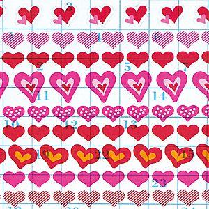 Oriental berry/オリエンタルベリー スケジュールシール アソートハート | 