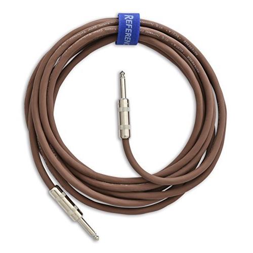 Reference Cables RIC01-A アコースティック用 茶 ストレート-ストレート 3m