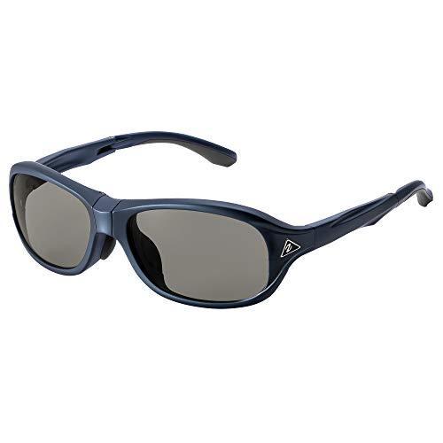 Zeque(ゼクー) 偏光サングラス Fifty(フィフティ) F-1745 シャイニーネイビー TRUEVIEW SPORTS
