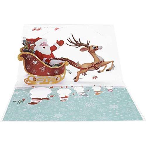 売れ筋がひ贈り物 クリスマス Up Pop カード クリスマス 立体 3d A Foucs ギフト サンタクロー クリスマスカード ポップアップ カード グリーティングカード Www We Job Com