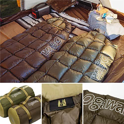 ogawa(オガワ) キャンプ アウトドア シュラフ 寝袋 ダウンシュラフ800 カーキ 1273-20 NEMO(ニーモ) テンサー レギュラーマミー NM-TS2-RM UOI2111363745(18725円)