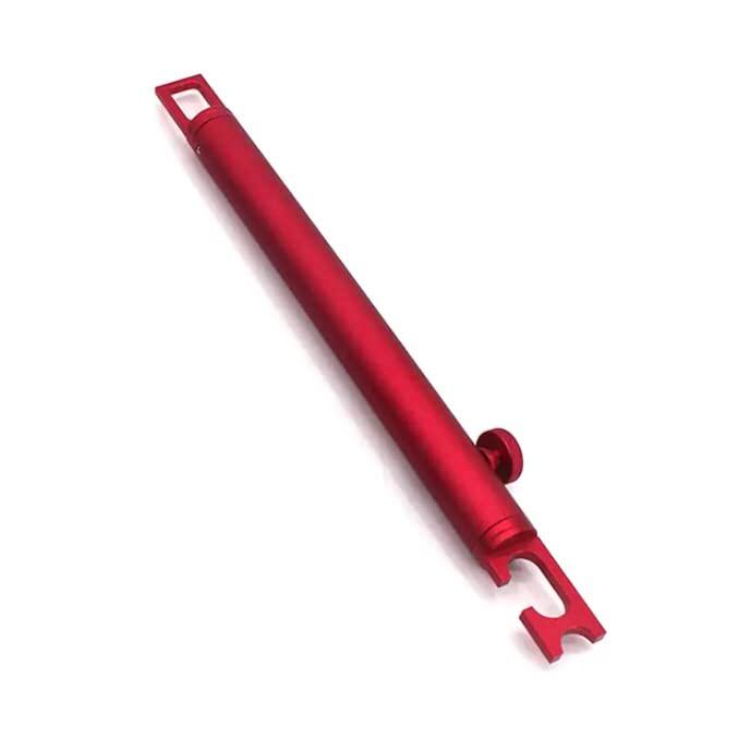 【Deepa】 自動車 汎用 リヤゲート リアゲート ドア ストッパー ユニバーサル 鈑金塗装 磨き作業 バックドア固定 長さ調整可能 (レッド)