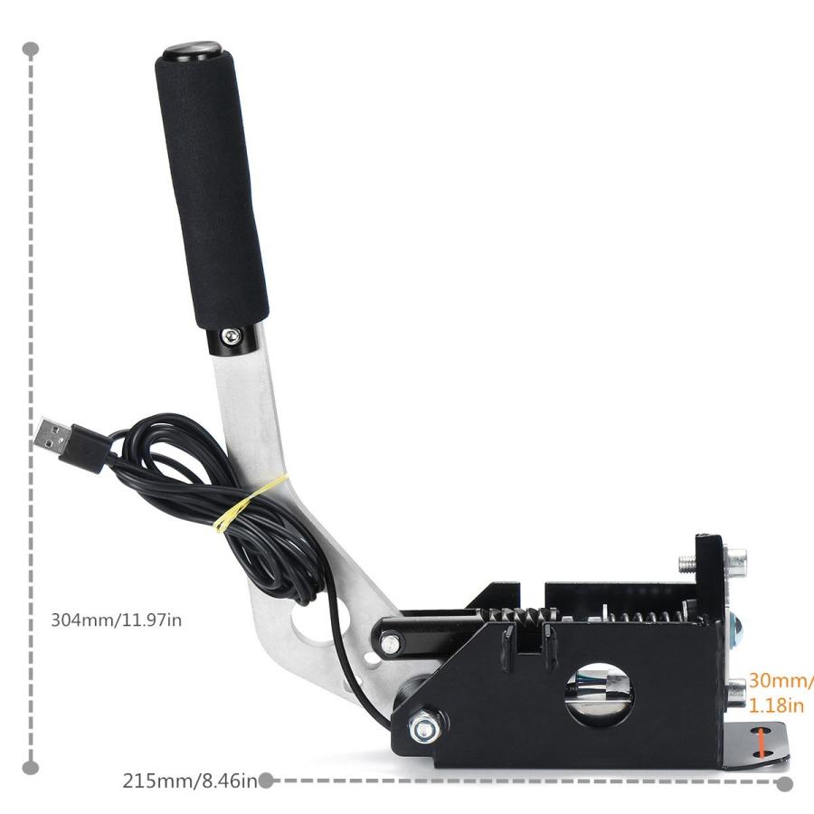 正規激安 Usb 接続 ハンドルコントローラー ハンコン サイドブレーキ ハンドブレーキ Pc Windows用 Logicool G25 G27 G29 T500 T300 174 訳ありセール格安 Atempletonphoto Com