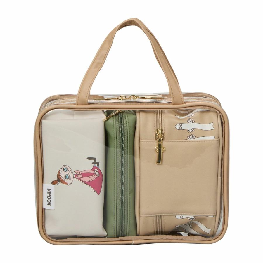 ムーミン MOOMIN トラベルポーチセット 旅行 パッキング 小物入れ 化粧