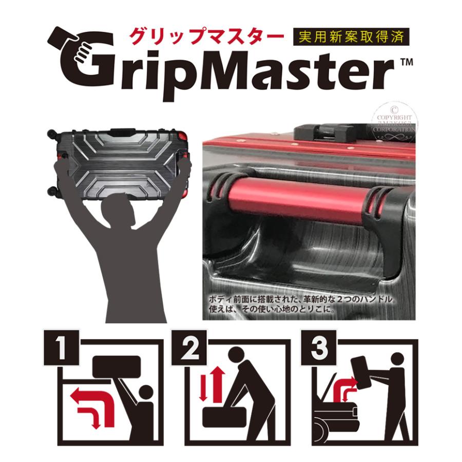Siffler スーツケース グリップマスター搭載 大型 103L キャリー Siffler スーツケース グリップマスター搭載 大型 103L キャリー