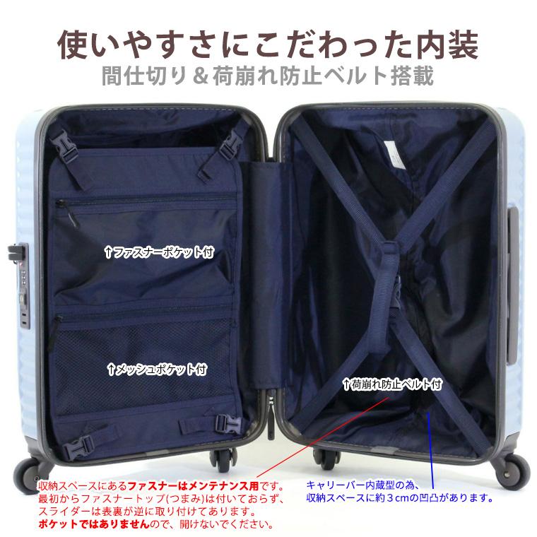 Siffler スーツケース キャリーケース キャリーバッグ 横パカ Siffler スーツケース キャリーケース キャリーバッグ 横パカ