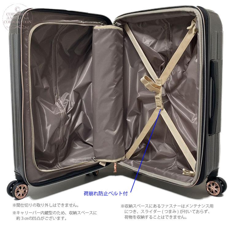 Siffler（シフレ） スーツケース キャリーケース キャリーバッグ M