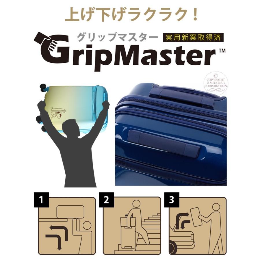 スーツケース Snoopy スヌーピー 機内持ち込み可 Sサイズ 上パカポケット グリップマスター 双輪 キャリーバッグ シフレ 1年保証付 ハピタス Hap21 48cm Hap21 48 スーツケース専門店アマクサかばん 通販 Yahoo ショッピング