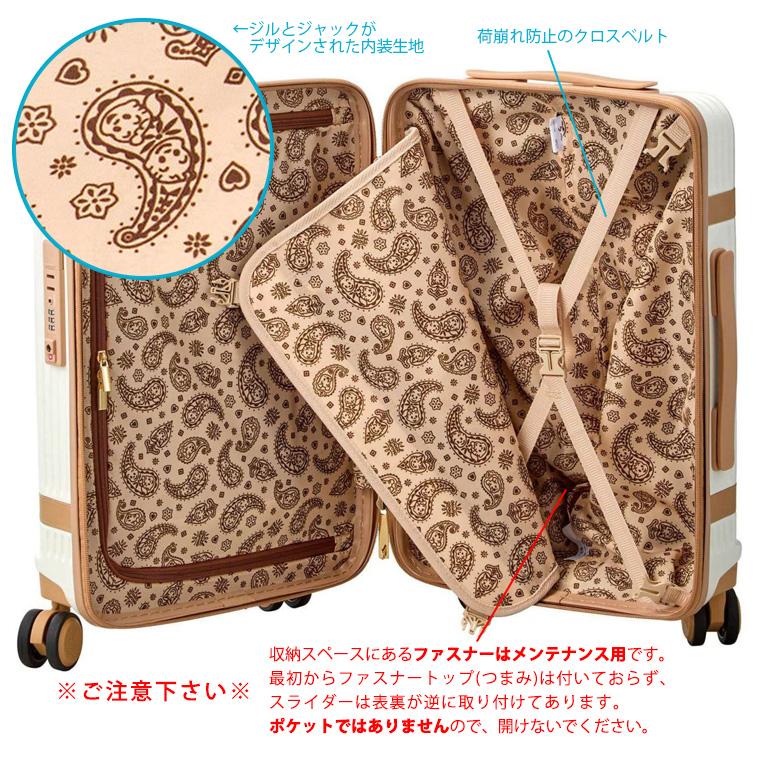 オサムグッズ ジッパースーツケース Sサイズ 機内持ち込み可 軽量 小型