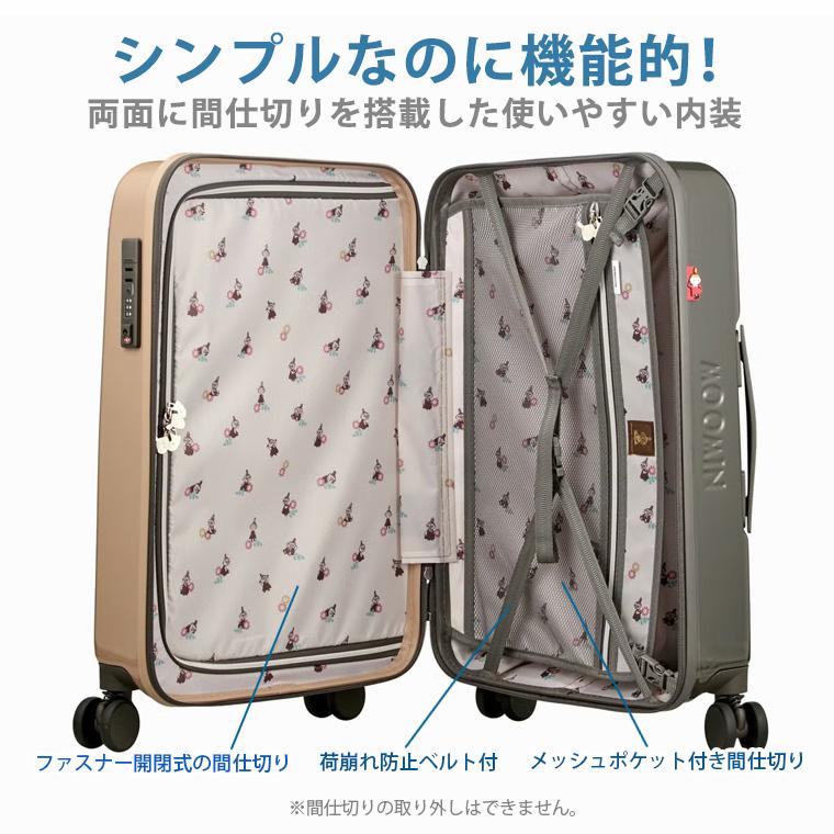 スーツケース　ムーミンミイ　未使用 MOOMIN（ムーミン） 【最大15％OFFクーポン5/7まで】 リトルミイ