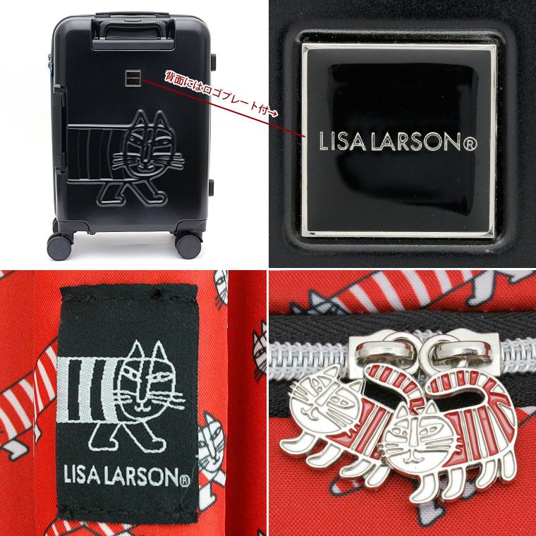 リサラーソンレッドキャリーケース Lisa Larson スーツケース キャリーケース LISA LARSON