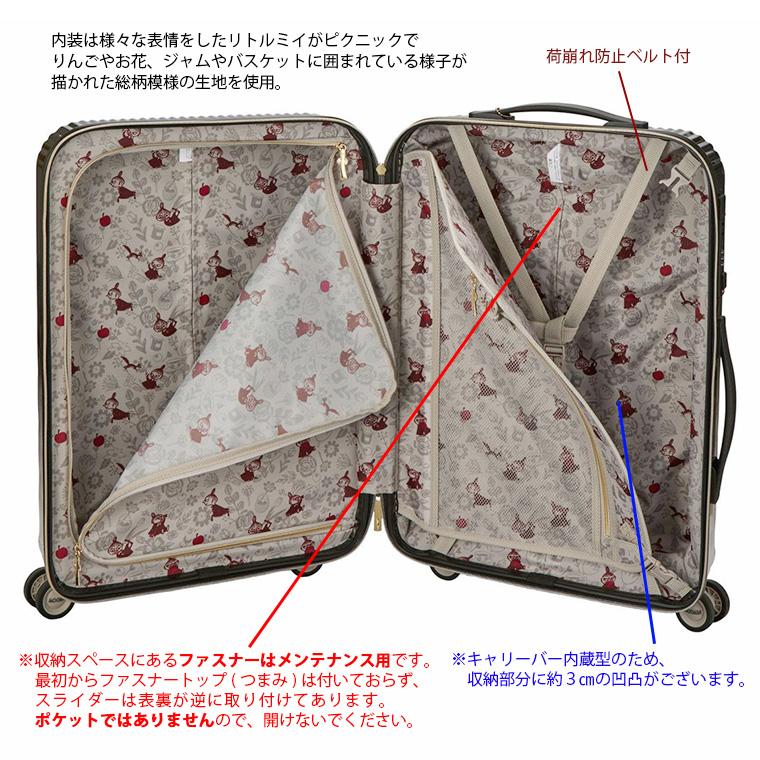 MOOMIN（ムーミン） ◇最大15％OFFクーポン◇ スーツケース キャリー